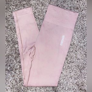 gymshark adapt pink seamless leggings!